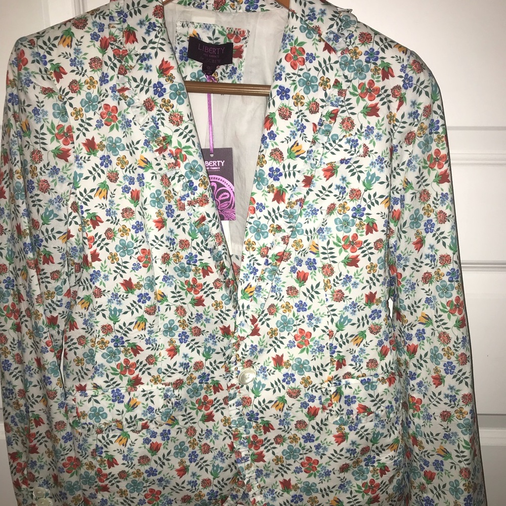 Liberty of London J. Crew Blazer NWT
